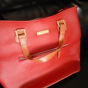 Dark orange purse